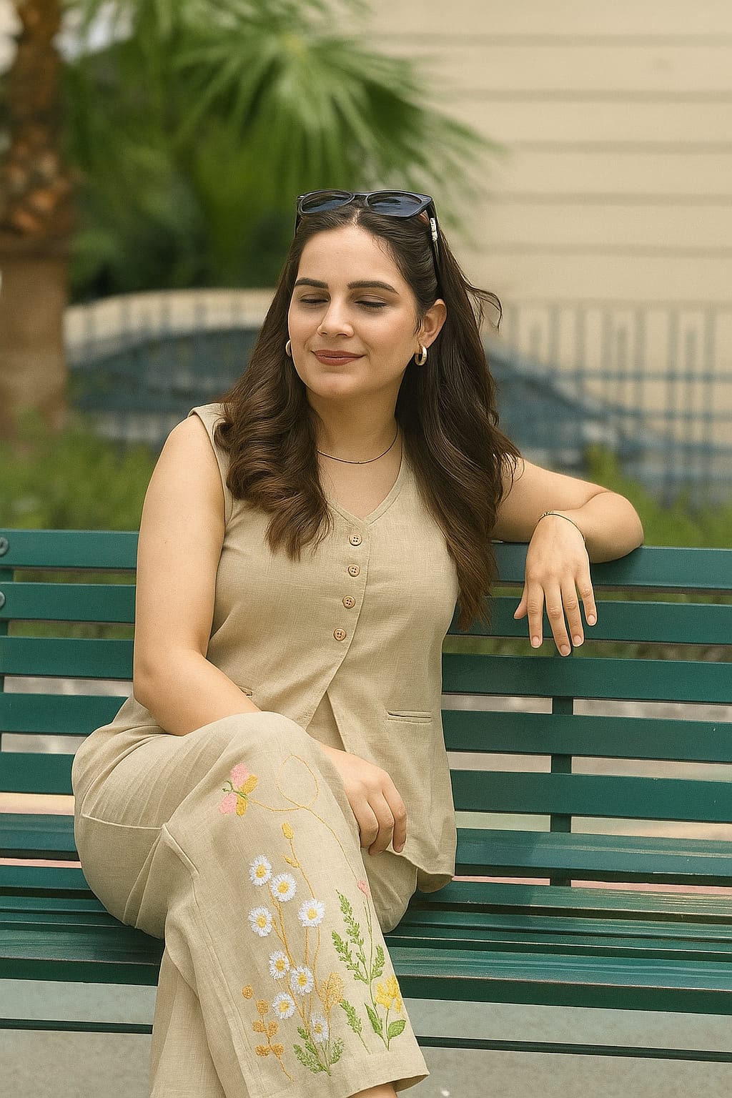 Embroidery Work Co-Ord Set