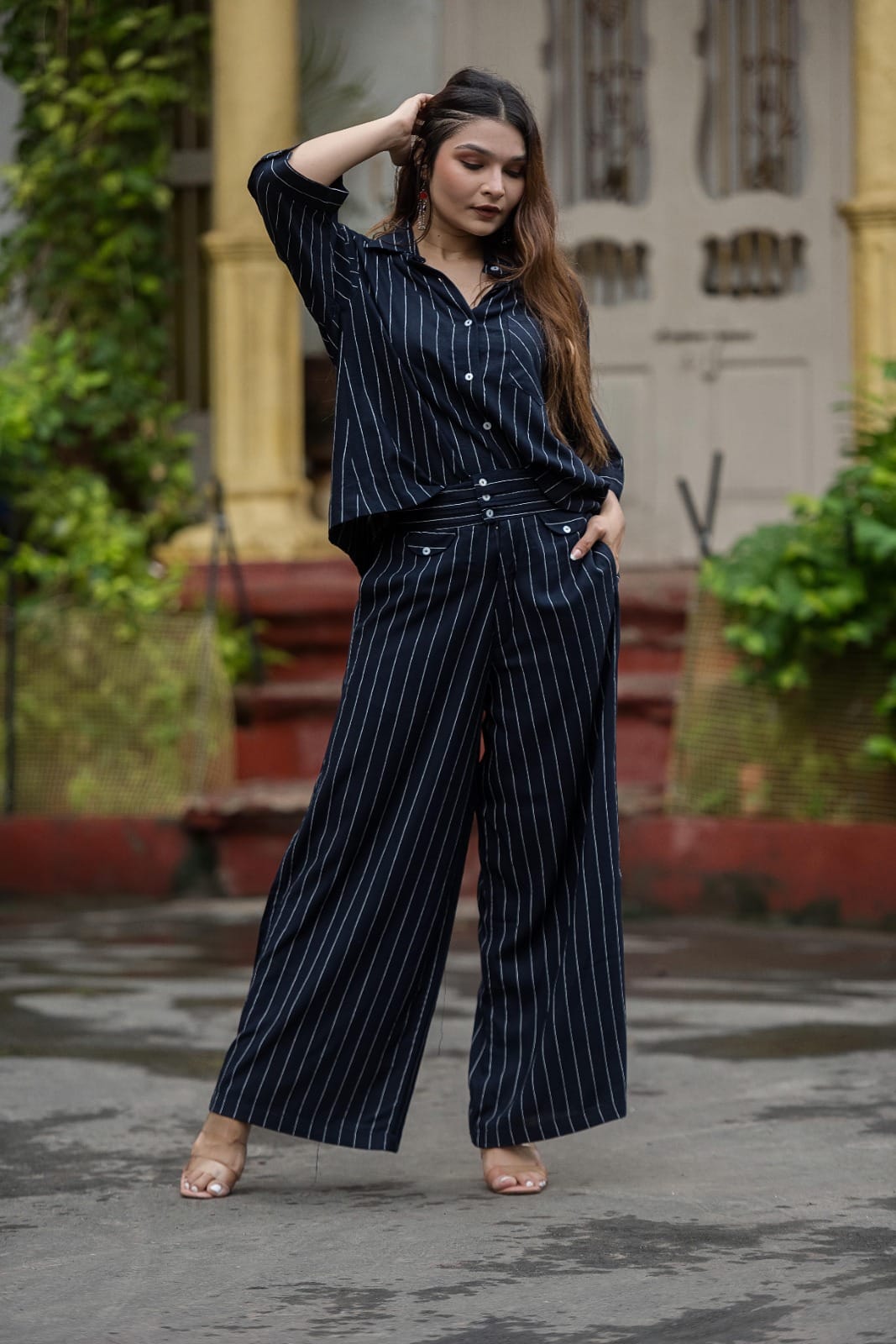 Export linen Co-Ord Set