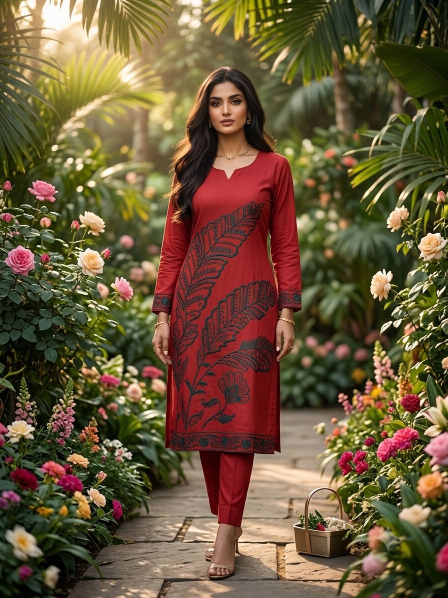 Cotton Dhabu Print Co-ord Set