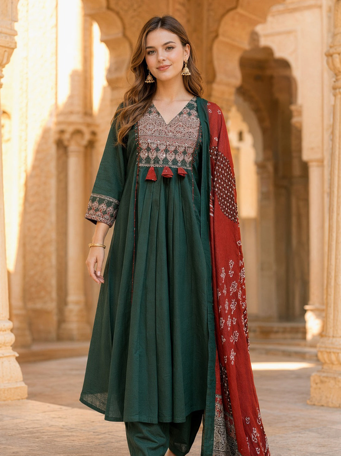Kurti Set with Dupatta