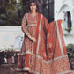 Anarkali dress with dupatta