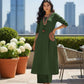 Handwork Kurti with Pend Pant