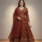 Anarkali Style Kurti Angrakha Pattern Pant Duppatta