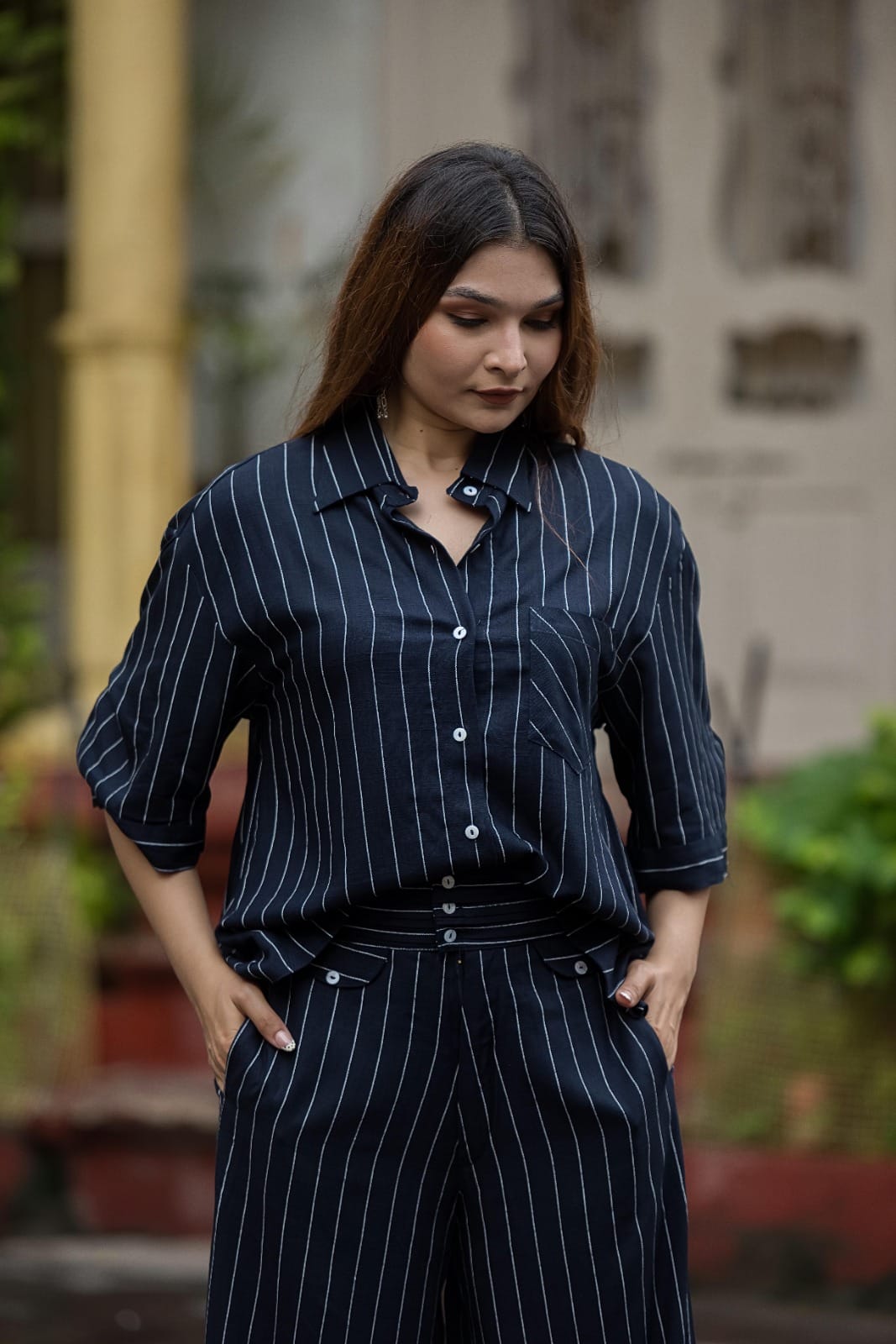 Export linen Co-Ord Set