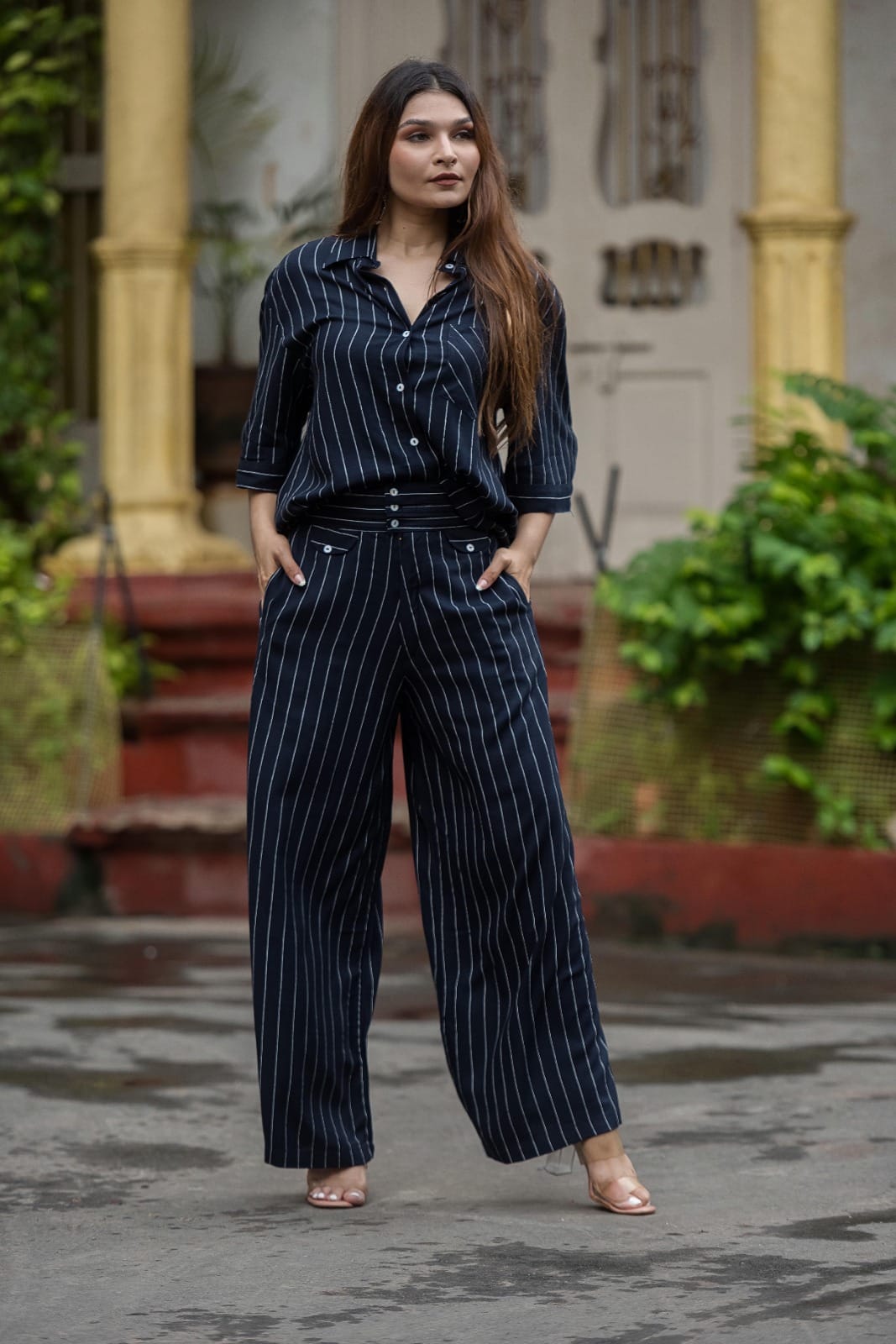 Export linen Co-Ord Set