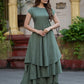 Export Quality Long top with Layer Palazzo