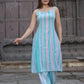 West Bengal hand khadi Spaghetti top culottes