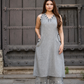 Jute fabric Kurti & Palazzo