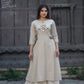 Handkhadi work Kurta with culottes