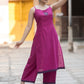 Handloom Buti Spaghetti Top & Culottes