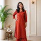 Plain Handloom Top & Culottes Set